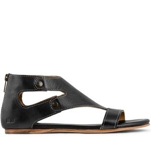 Bed Stu Soto black leather sandals NWT